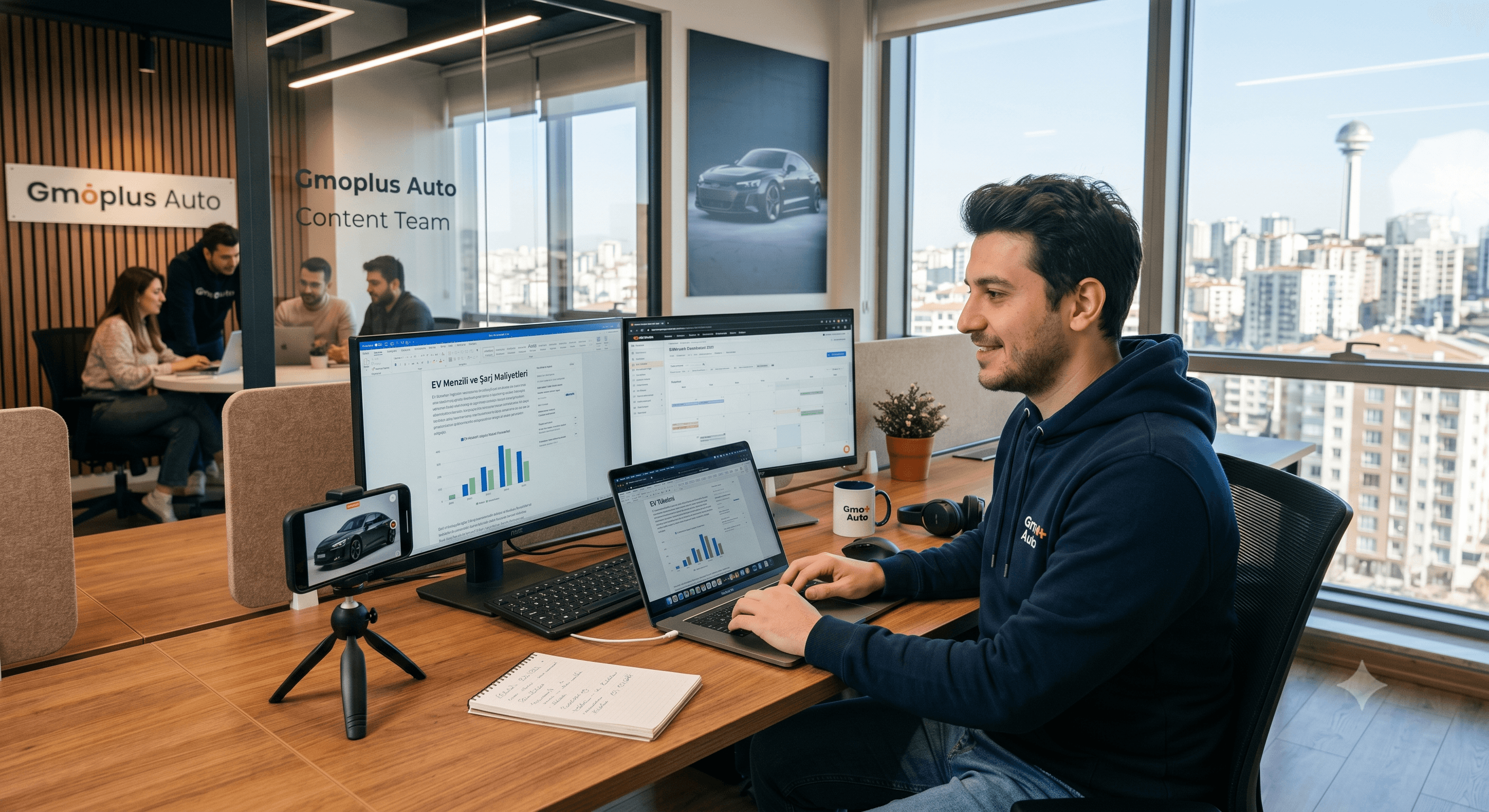 El Trabajo Ideal para un "Petrolhead" Digital: Gmoplus Auto Busca Especialista en Contenido de Automoción