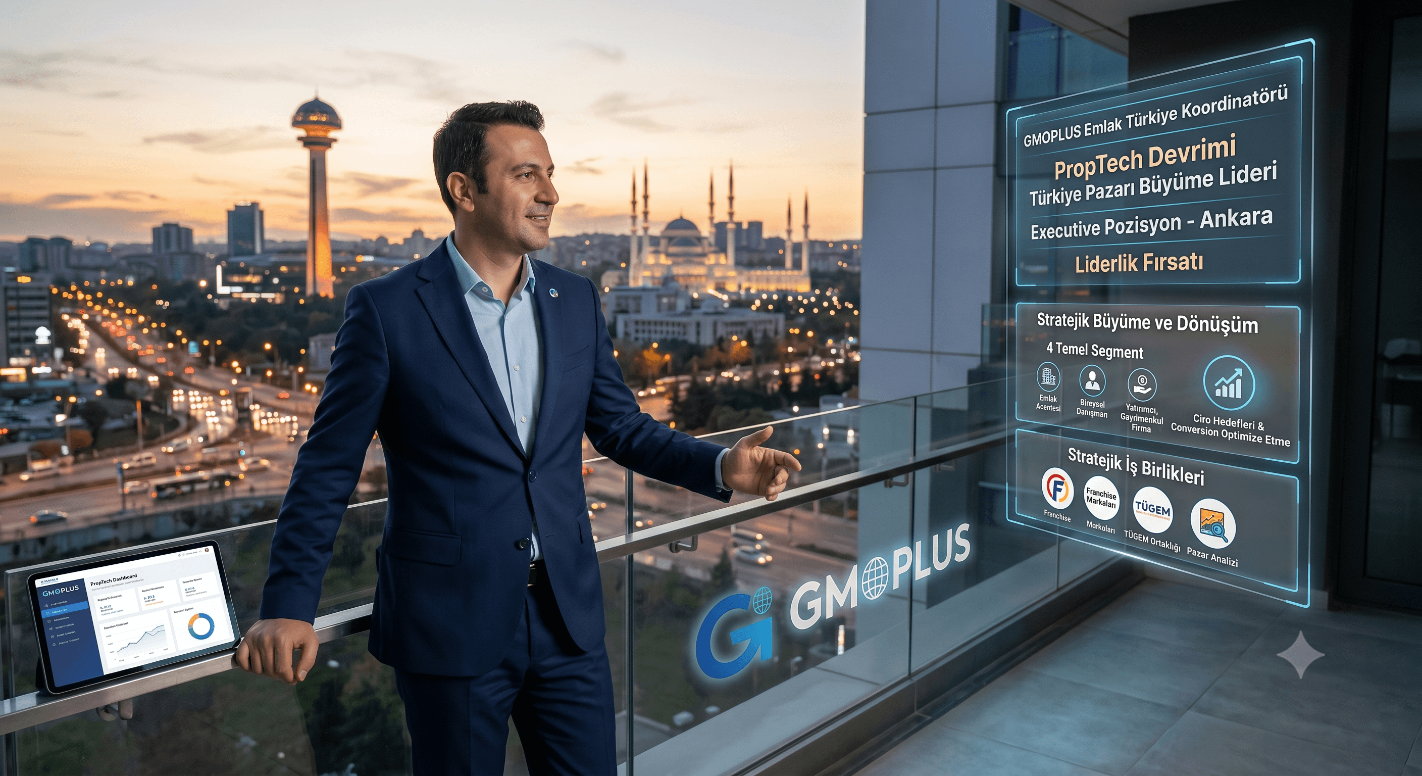 PropTech Devrimine Ankara’dan Liderlik Edin: GMOPLUS Emlak Türkiye Koordinatörünü Arıyor